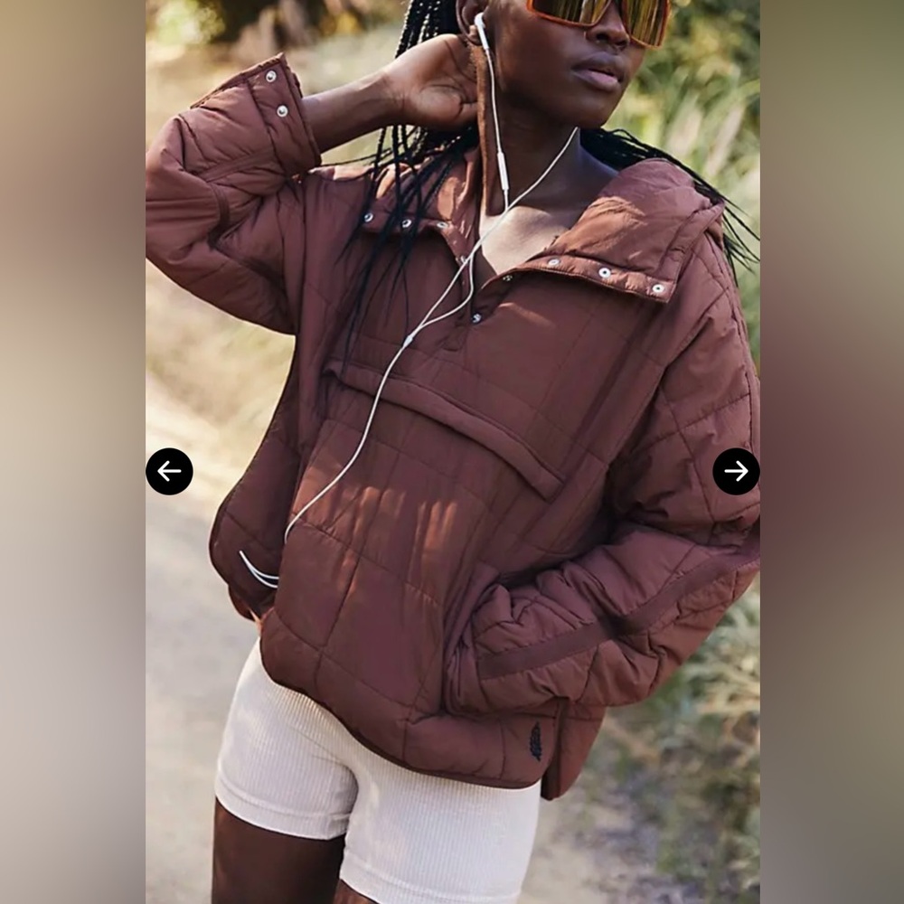 NWT⭐️sold out⭐️FreePeople FP Movement Pippa Packable Puffer Pullover (S) - Picture 4 of 16